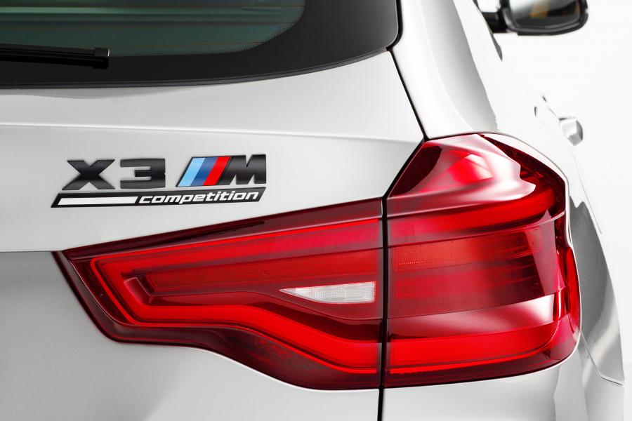 Логотип BMW X3 M Competition (F97) 2019 года  (WW) (фото 64 из 85)